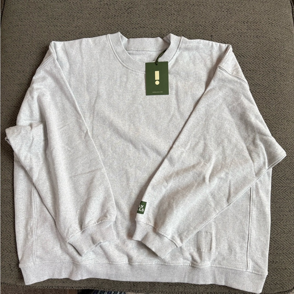 Unisex Oversized Fleece Crew
